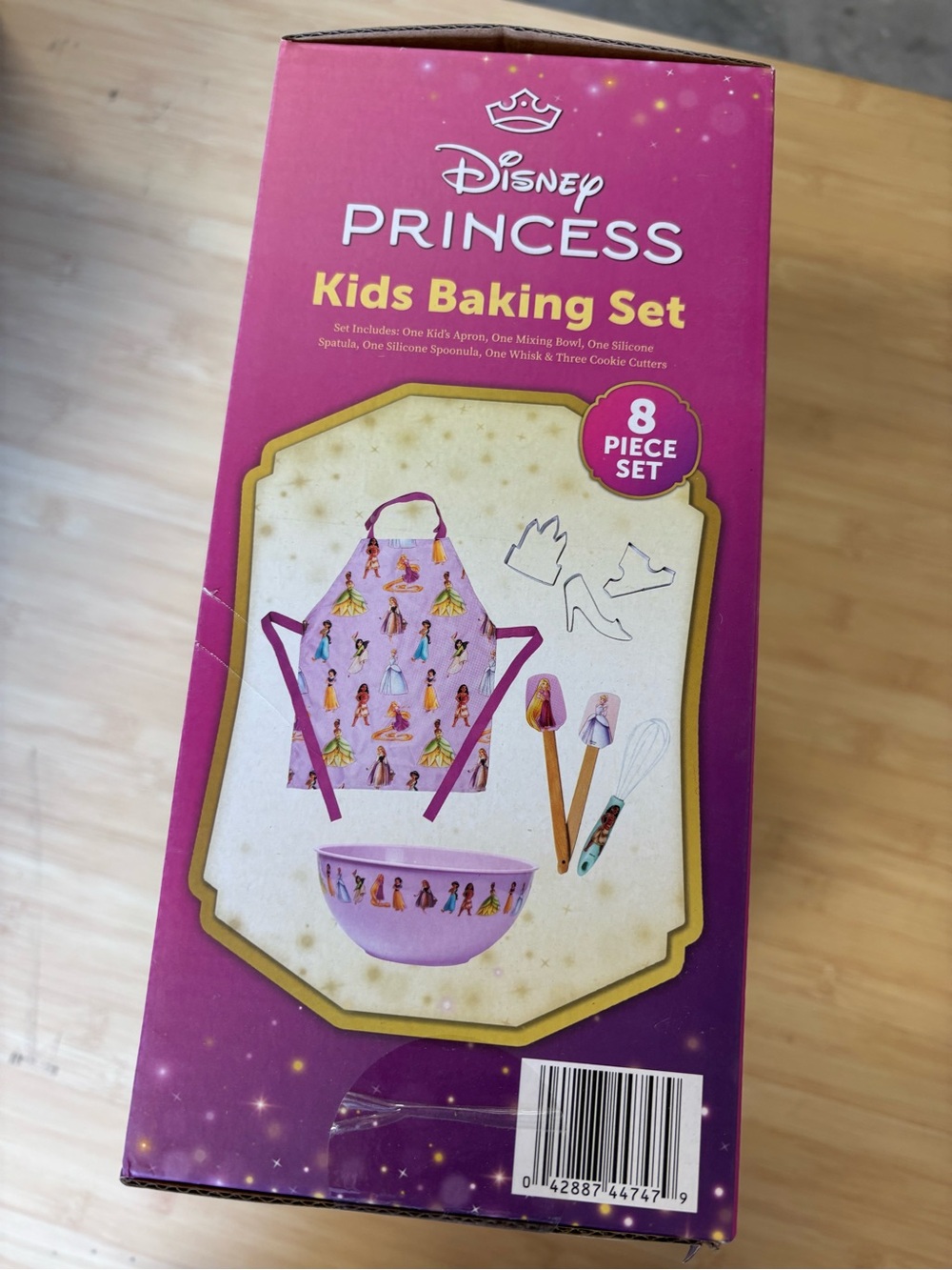 Disney Princess Kids Baking Set - Magenta and Purple Accents - Picture 2 of 6